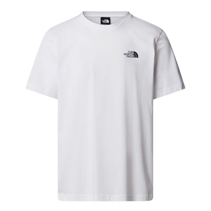The North Face M' Vertical Regular T-shirt - TNF White/Grey
