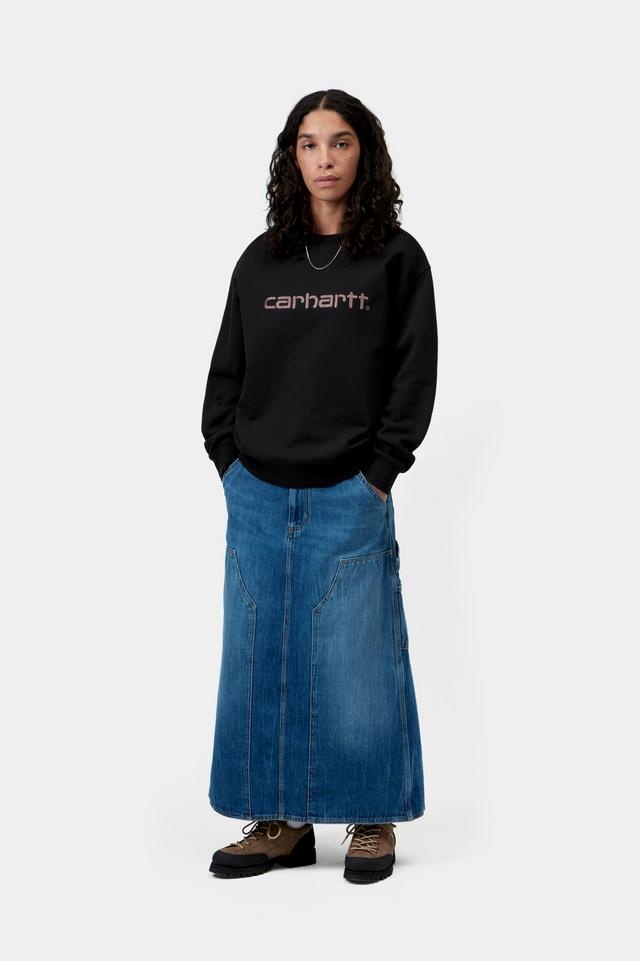 Carhartt WIP W' Carhartt Sweat - Black/Hortensia