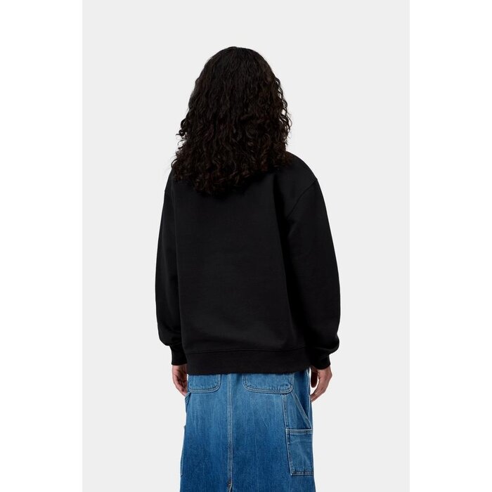 Carhartt WIP W' Carhartt Sweat - Black/Hortensia