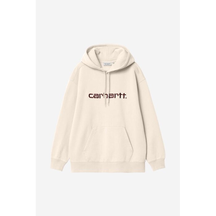 Carhartt WIP W' Hooded Carhartt Sweat - Wax/Palisander