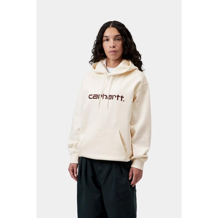 Carhartt WIP W' Hooded Carhartt Sweat - Wax/Palisander