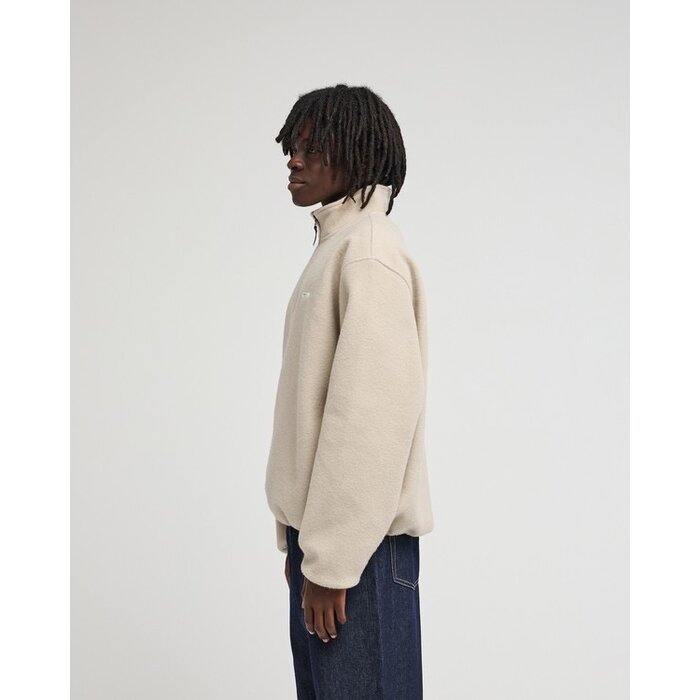 Element Sefton  1/4 Zip Fleece - Oatmeal Heather