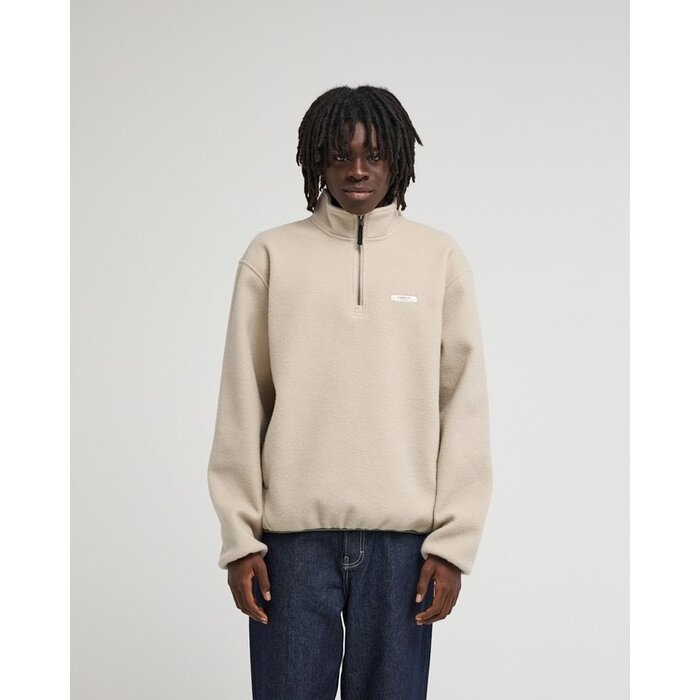 Element Sefton  1/4 Zip Fleece - Oatmeal Heather