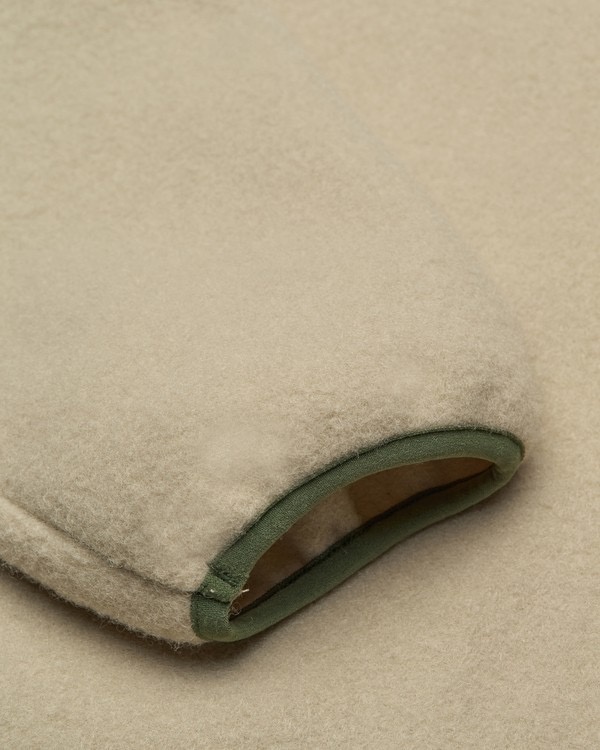 Element Sefton  1/4 Zip Fleece - Oatmeal Heather