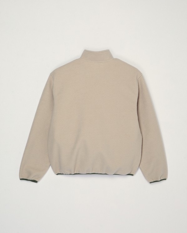 Element Sefton  1/4 Zip Fleece - Oatmeal Heather
