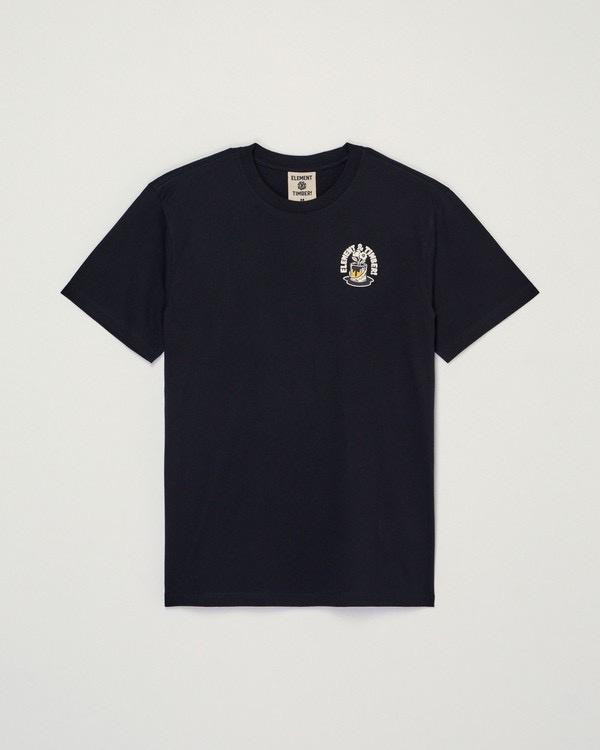 Element Timber Flower Pot S/S Tee - Flint Black