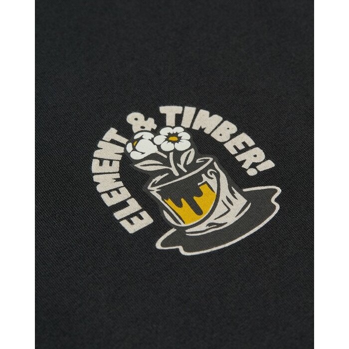 Element Timber Flower Pot S/S Tee - Flint Black