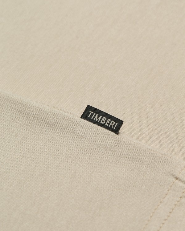 Element Timber Flower Pot S/S Tee - Oat Milk