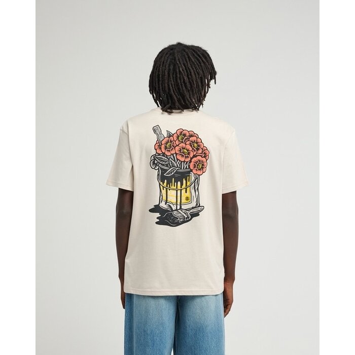 Element Timber Flower Pot S/S Tee - Oat Milk