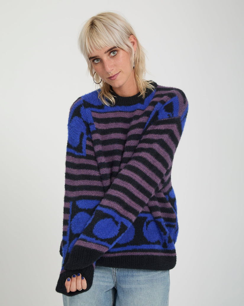 Volcom Fa Carrau Sweater - Orchid
