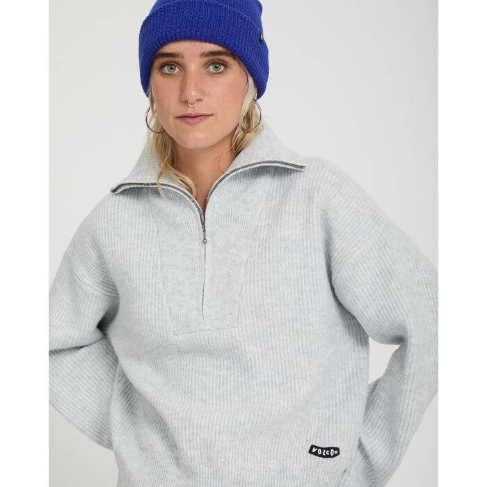 Volcom Voltrane Sweater - Bone Heather