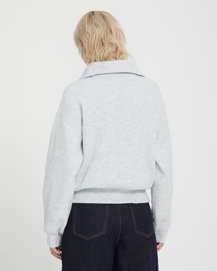 Volcom Voltrane Sweater - Bone Heather