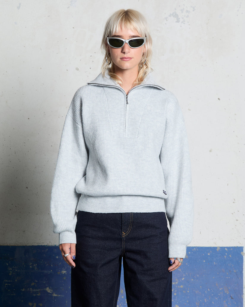 Volcom Voltrane Sweater - Bone Heather