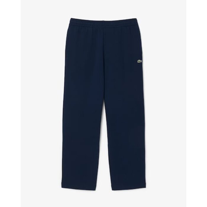 Lacoste Pantalon de survêtement molleton relaxed fit - Bleu Marine
