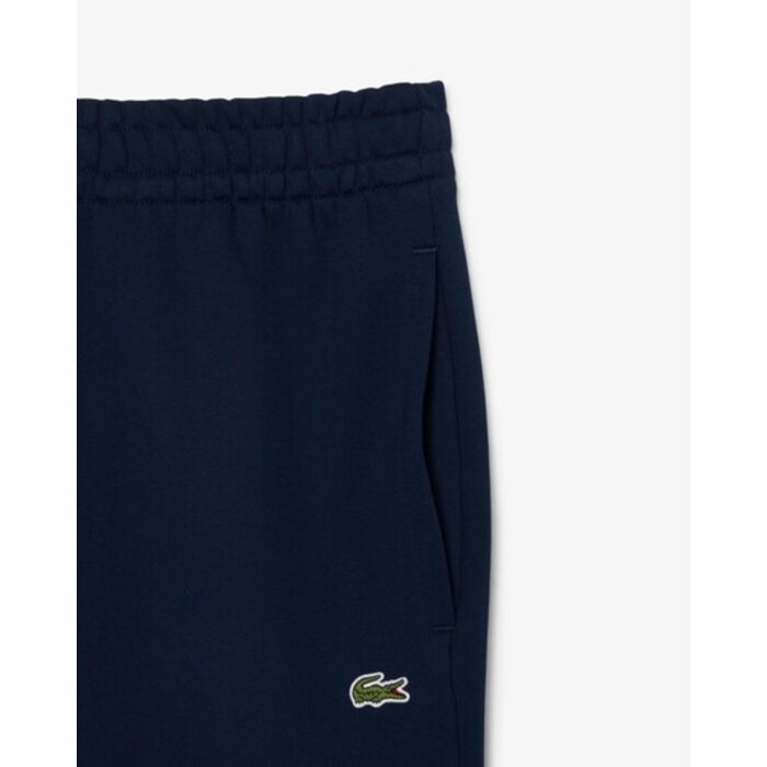 Lacoste Pantalon de survêtement molleton relaxed fit - Bleu Marine