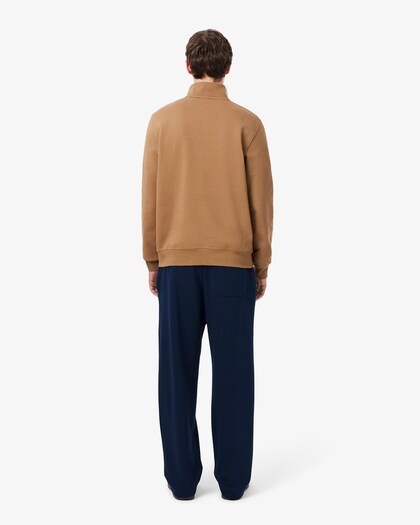 Lacoste Pantalon de survêtement molleton relaxed fit - Bleu Marine