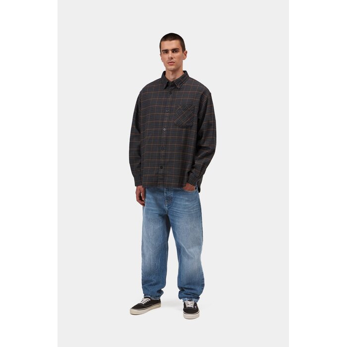 Carhartt WIP Newel Pant - Blue Marble Used Washed