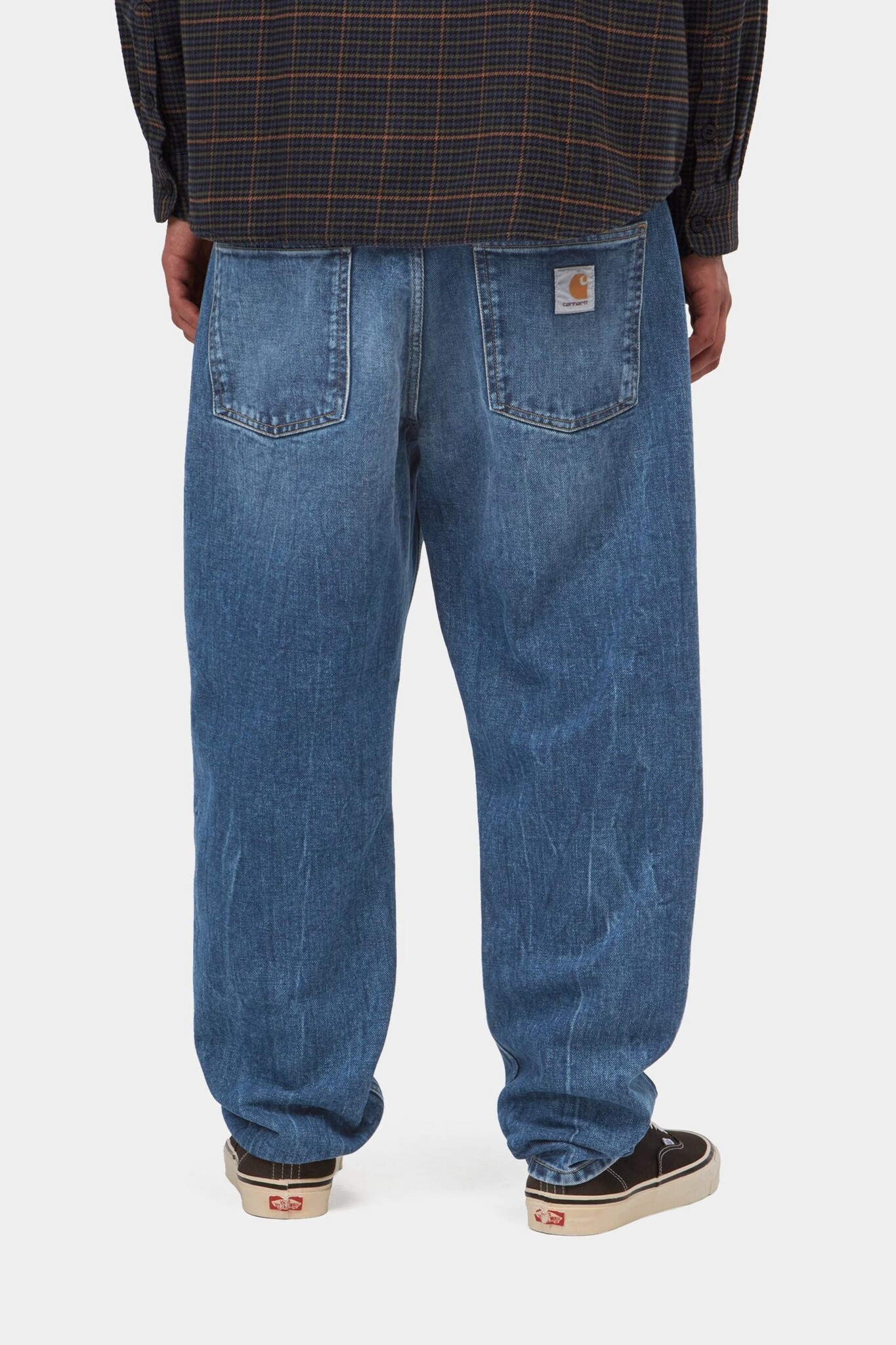 Carhartt WIP Newel Pant - Blue Marble Used Washed