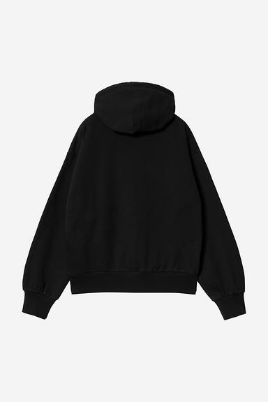 Carhartt WIP W' Hooded Casey Sweat - Black/Silver