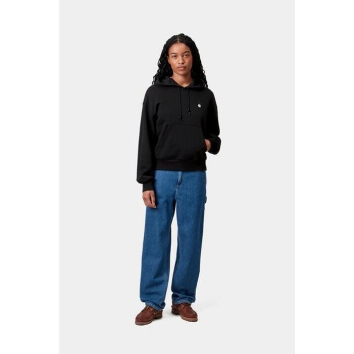 Carhartt WIP W' Hooded Casey Sweat - Black/Silver