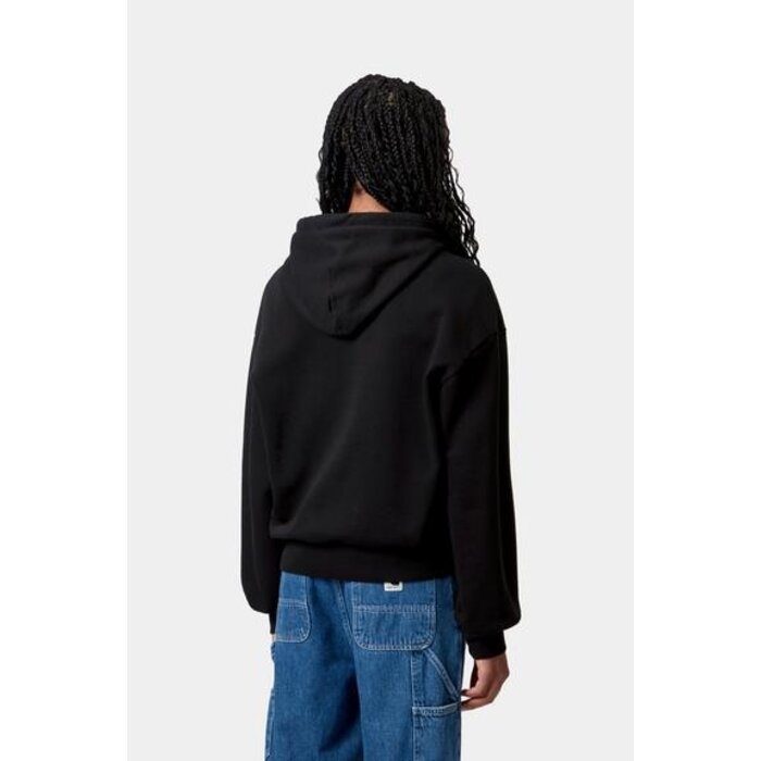 Carhartt WIP W' Hooded Casey Sweat - Black/Silver