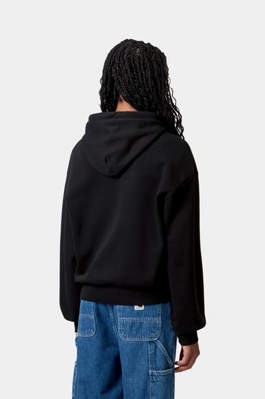 Carhartt WIP W' Hooded Casey Sweat - Black/Silver