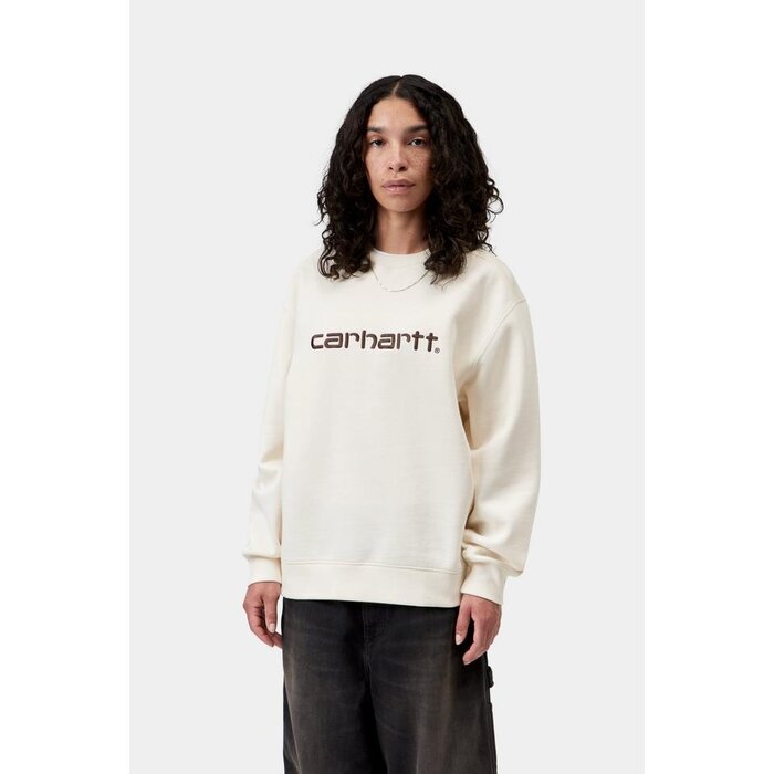 Carhartt WIP W' Carhartt Sweat - Wax/Palisander