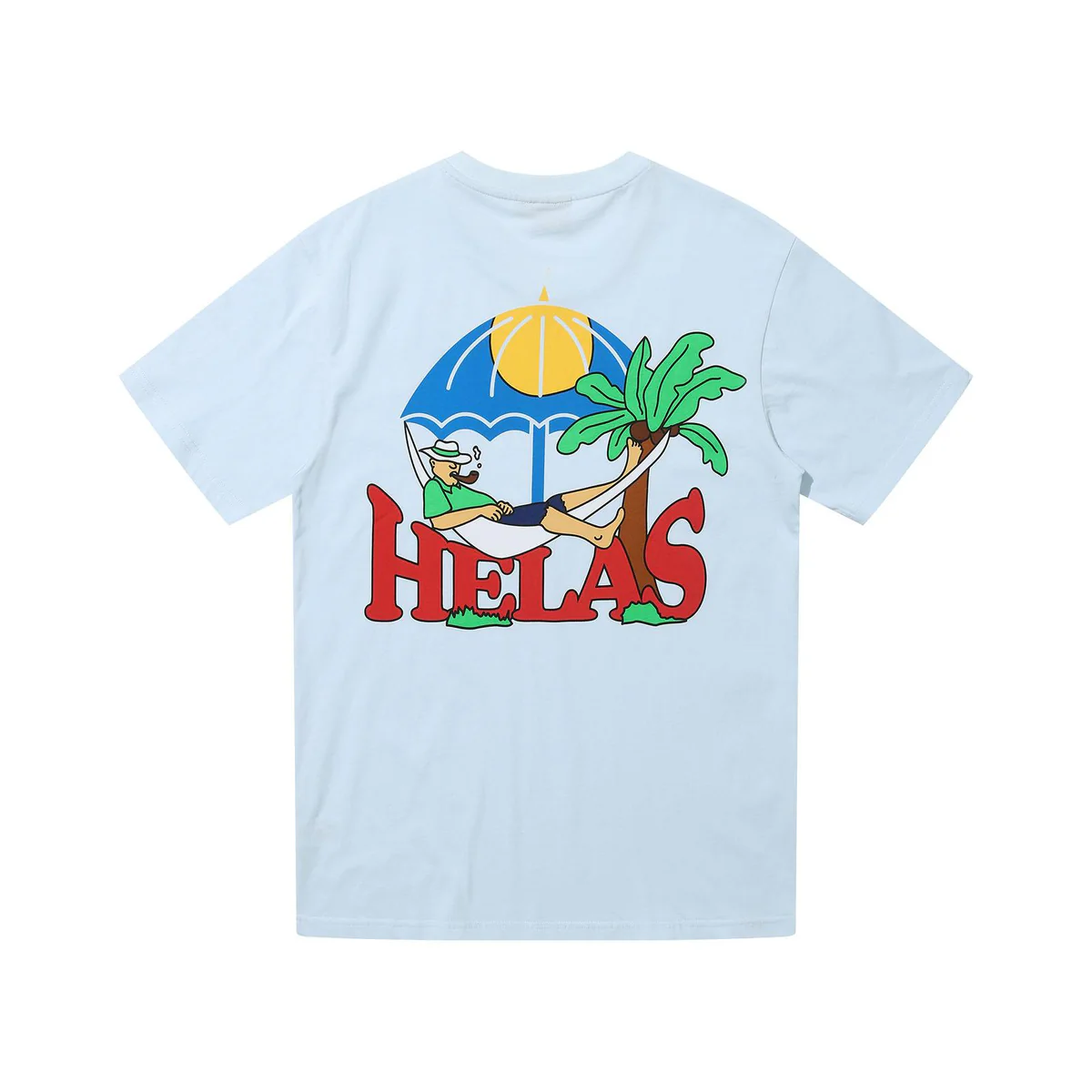 Hélas Hamac Tee - Pastel Blue