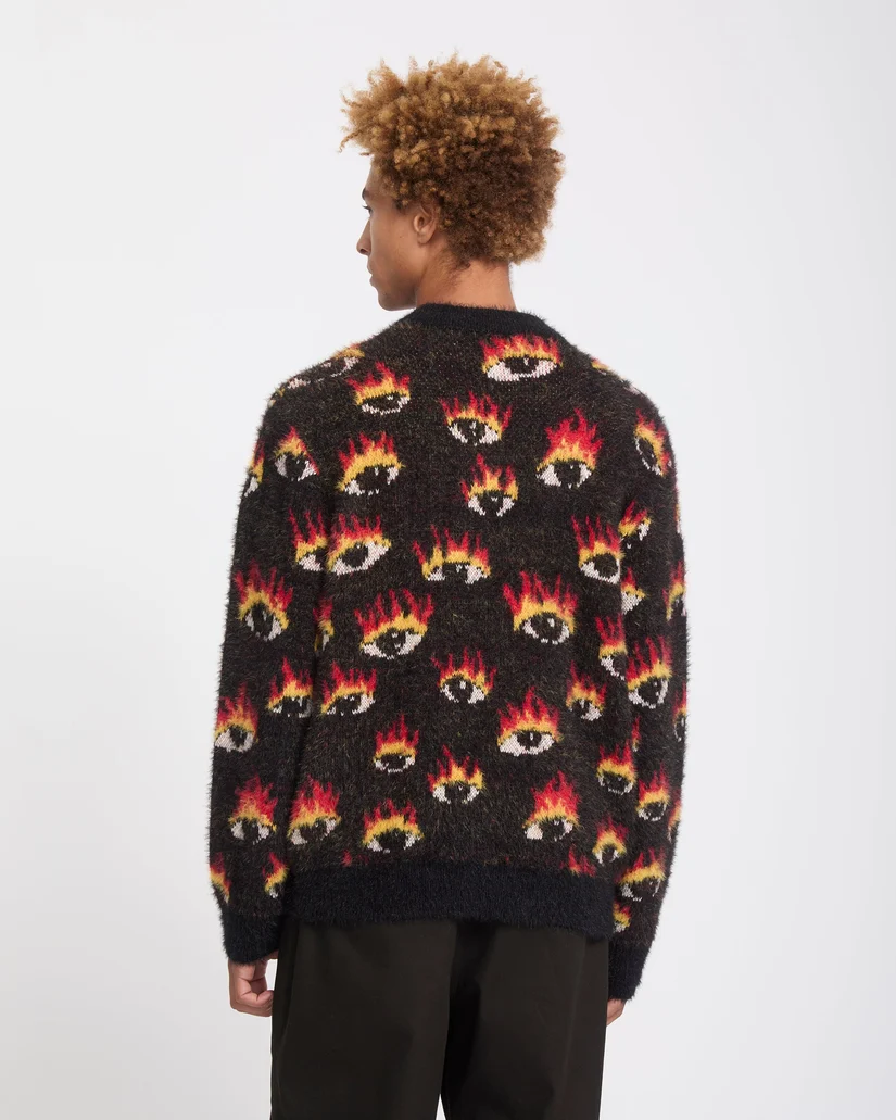 Volcom Ozzy Sweater Eyes - Black