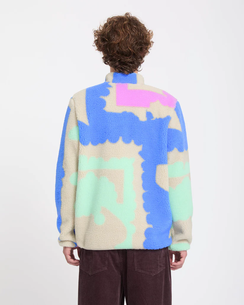 Volcom Carrau Fuzzar Zip - Multi