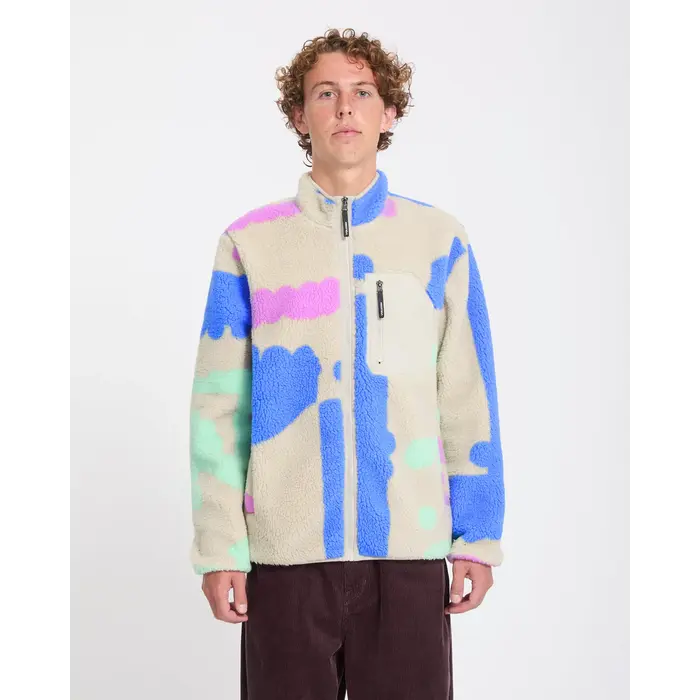 Volcom Carrau Fuzzar Zip - Multi
