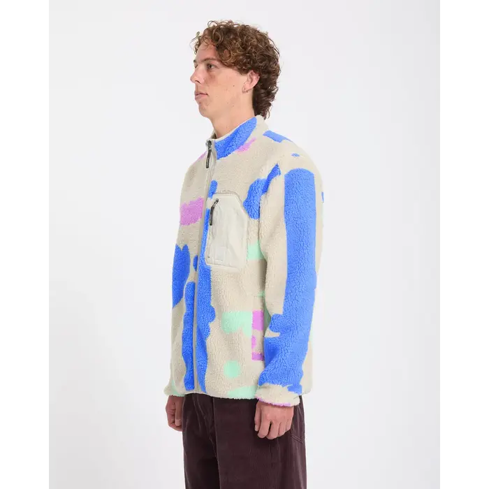 Volcom Carrau Fuzzar Zip - Multi