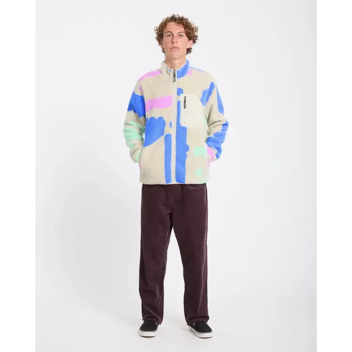 Volcom Carrau Fuzzar Zip - Multi