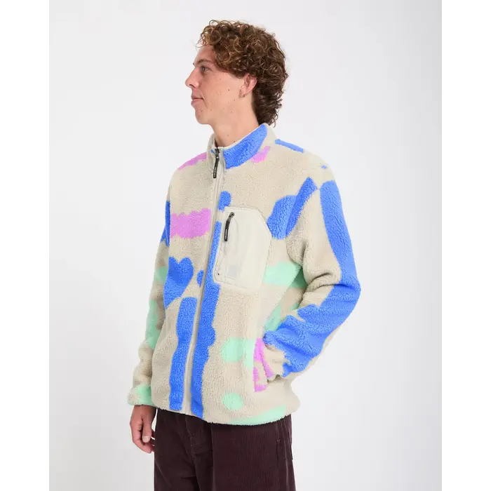 Volcom Carrau Fuzzar Zip - Multi
