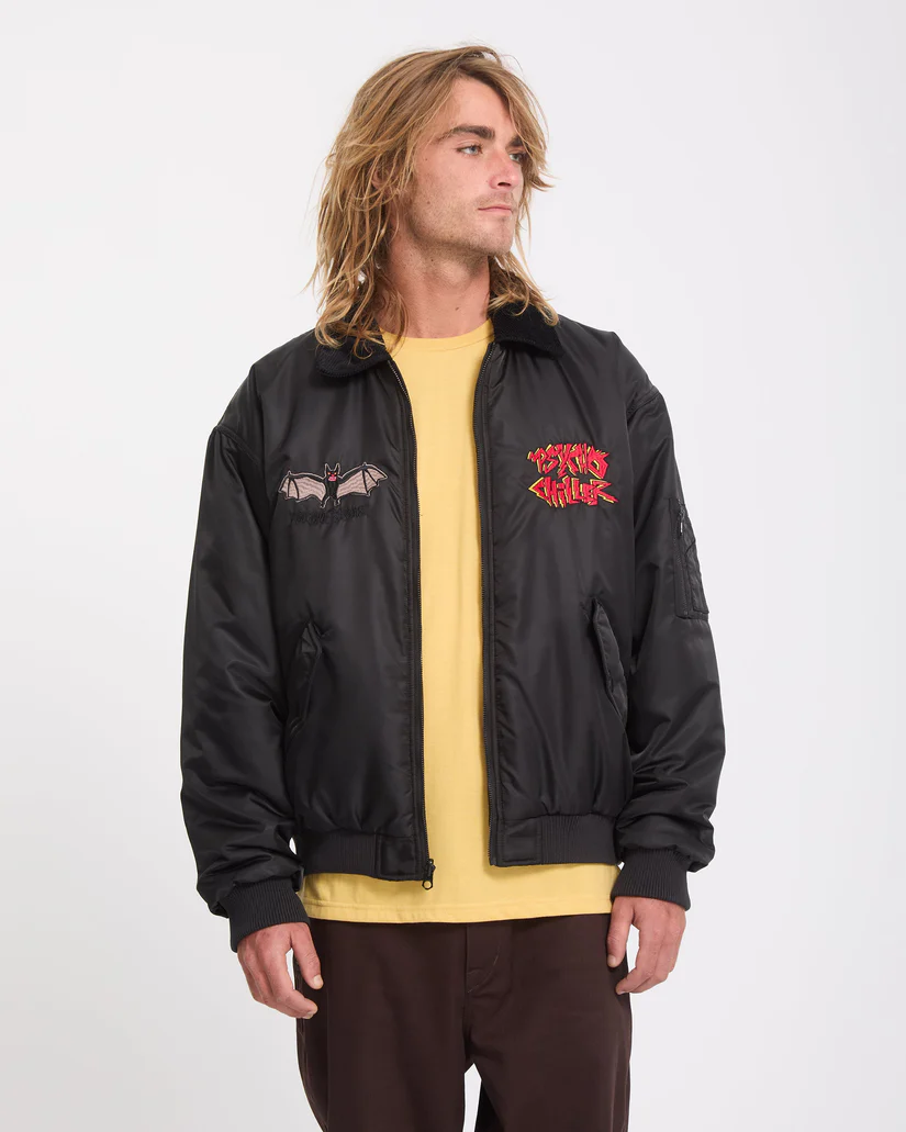 Volcom Ozzy Jacket (Réversible) - Black