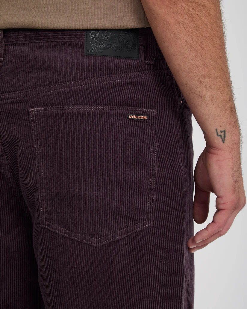 Volcom Billow Tapered Cord Pant - Raisin
