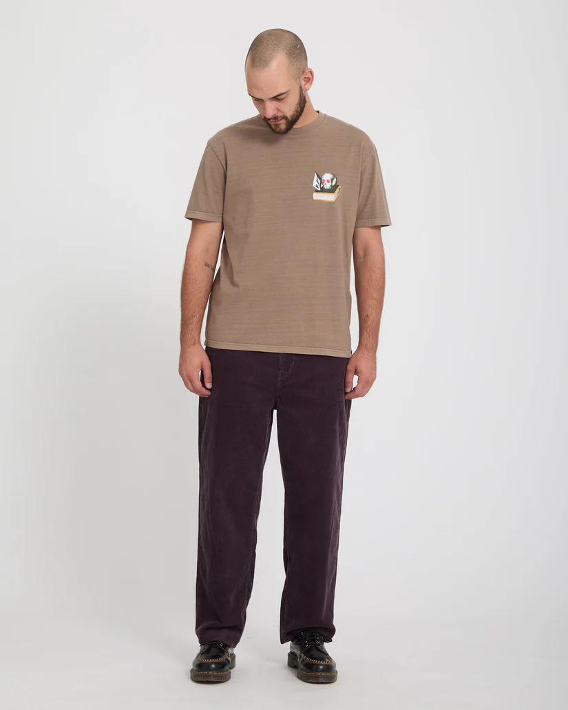 Volcom Billow Tapered Cord Pant - Raisin