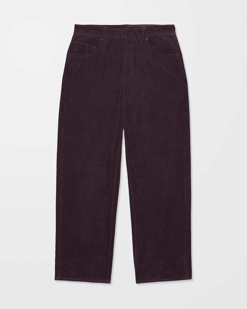 Volcom Billow Tapered Cord Pant - Raisin