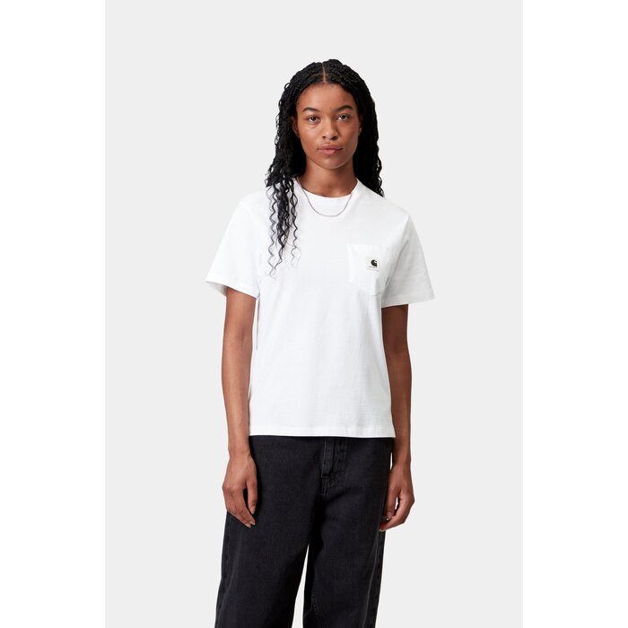 Carhartt WIP W' S/S Pocket T-shirt - White