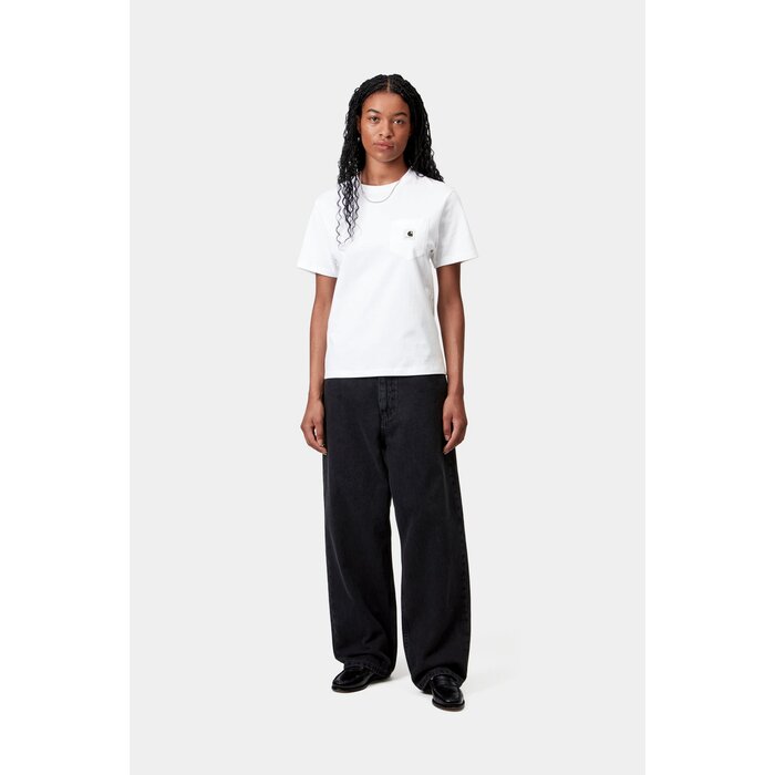 Carhartt WIP W' S/S Pocket T-shirt - White