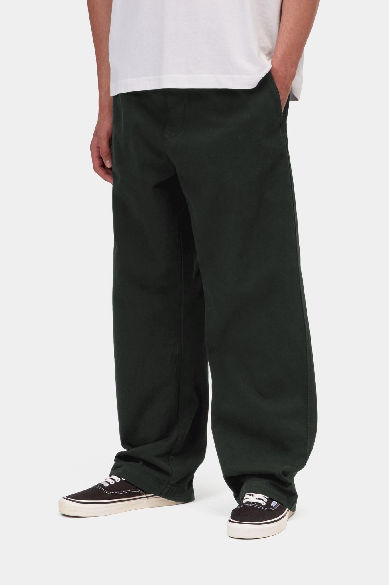 Carhartt WIP Floyde Pant - Raven (Garment Dyed)