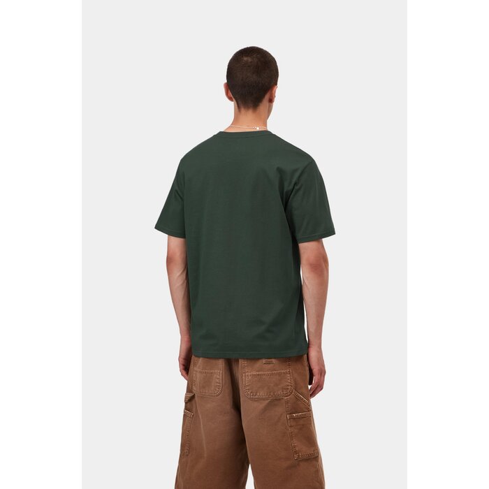Carhartt WIP S/S Pocket T-Shirt - Dark Scarab