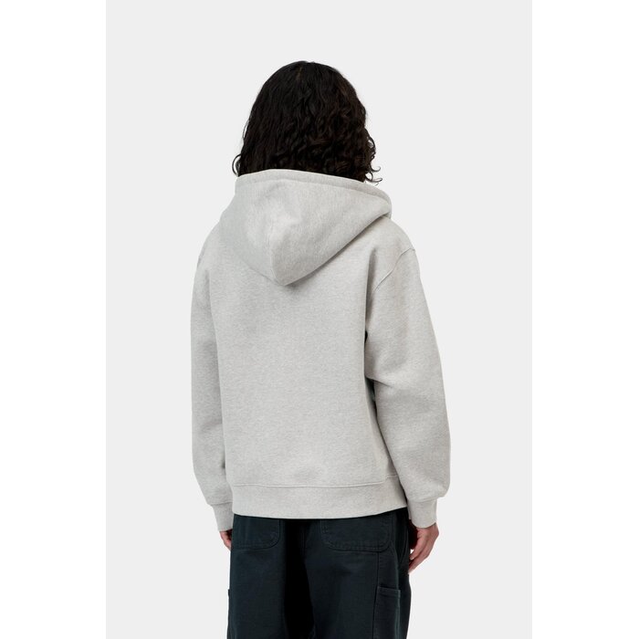 Carhartt WIP W' HD Small Heart Patch Jacket - Grey Heather/Black