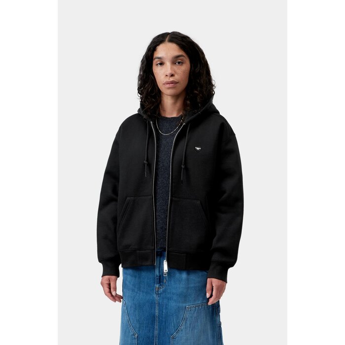 Carhartt WIP W' HD Small Heart Patch Jacket - Black/Black