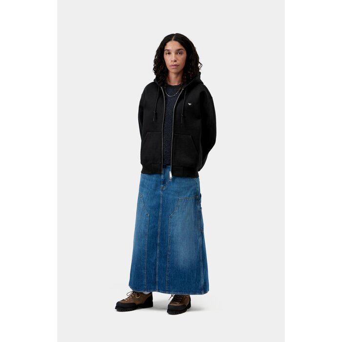 Carhartt WIP W' HD Small Heart Patch Jacket - Black/Black