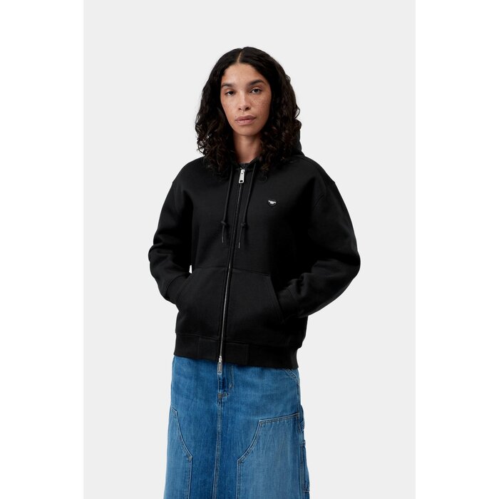 Carhartt WIP W' HD Small Heart Patch Jacket - Black/Black