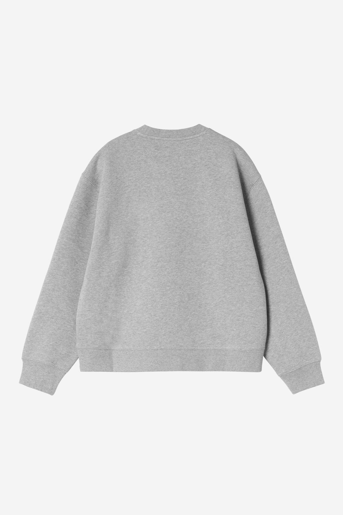 Carhartt WIP W' Small Heart Patch Sweat - Grey Heather/Black
