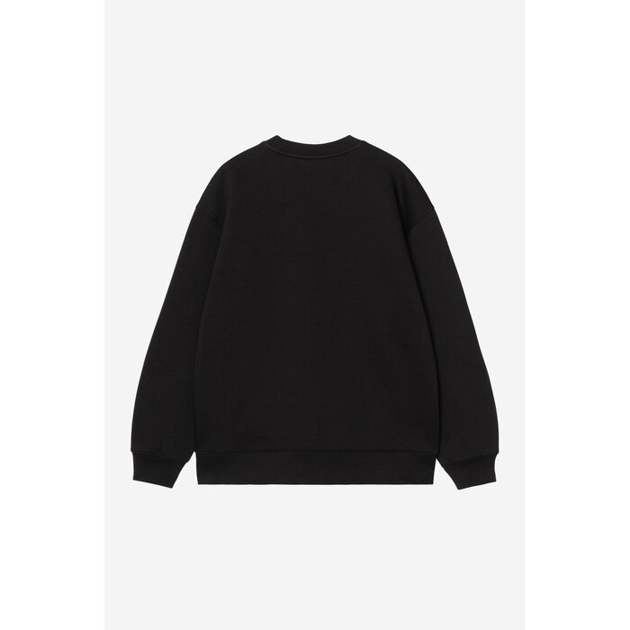 Carhartt WIP W' Small Heart Patch Sweat - Black/Black
