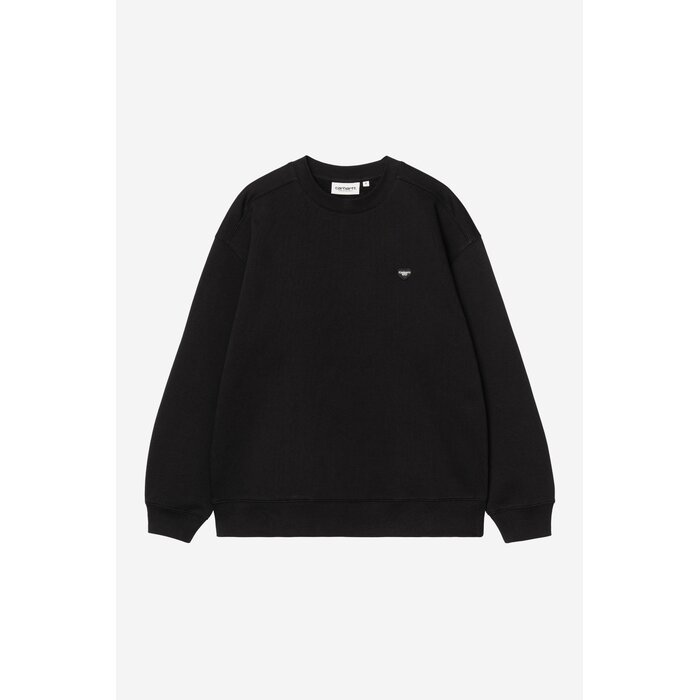 Carhartt WIP W' Small Heart Patch Sweat - Black/Black