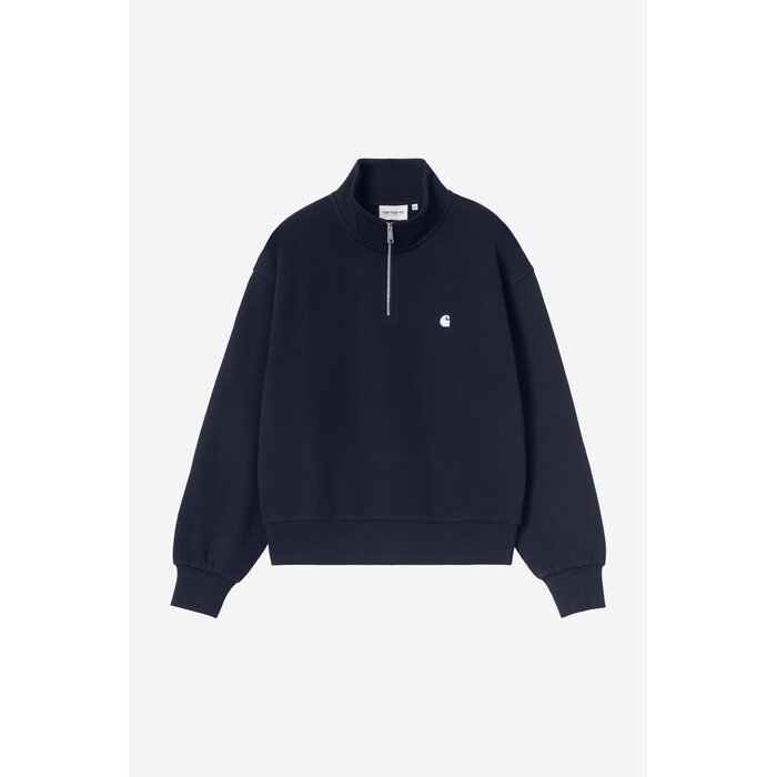 Carhartt WIP W' Casey High Neck Sweat - Dark Navy/Silver